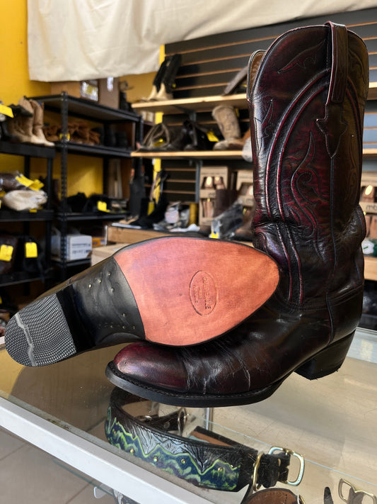 Western Boot Recraft – Half Soles and Heels